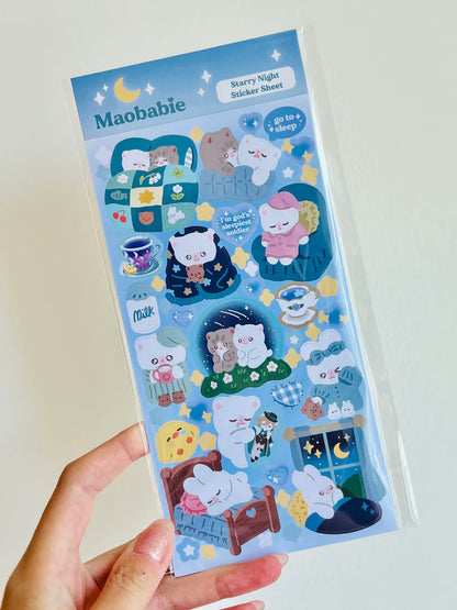 Starry Night - Sticker Sheet