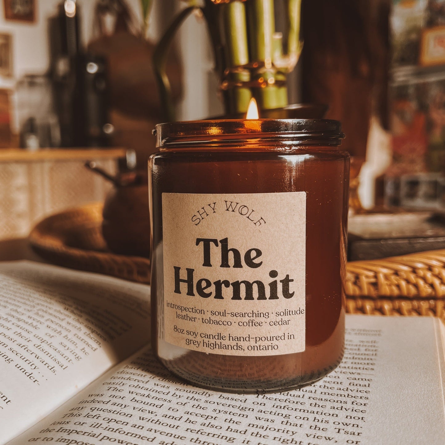 The Hermit Soy Candle