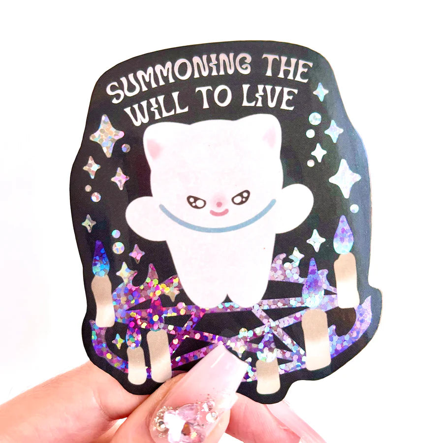 Summoning The Will to Live - Vinyl Sticker