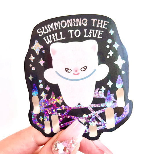 Summoning The Will to Live - Vinyl Sticker