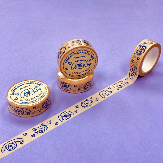 Doodle Dogs Washi Tape