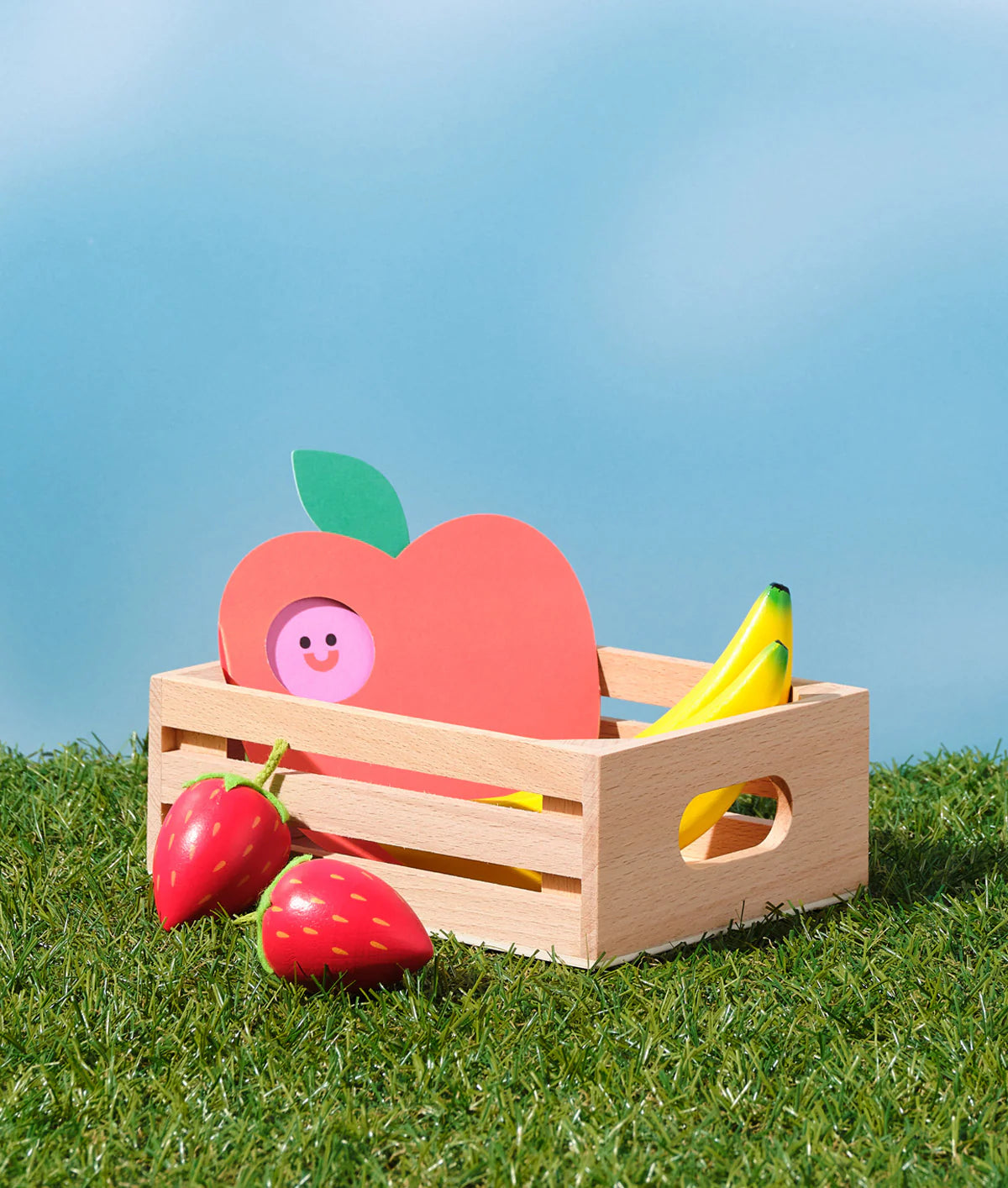 Apple Fold Out Greeting Card