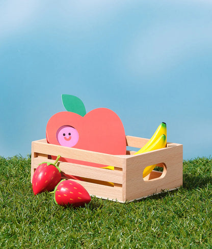 Apple Fold Out Greeting Card