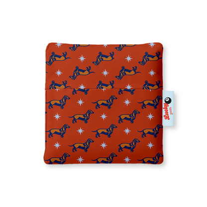 Weenie Starburst Pattern Foldable Nylon Tote