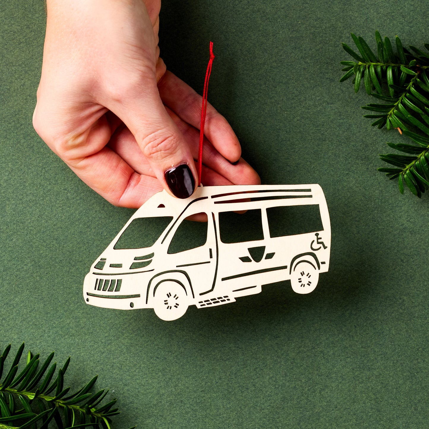 Wheel Trans Ornament