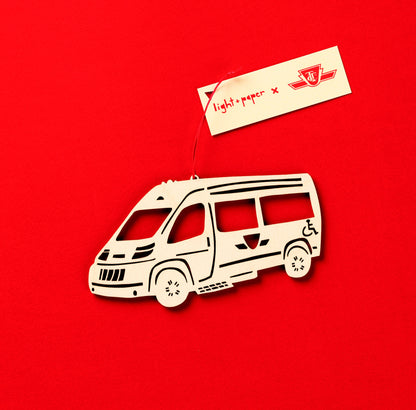 Wheel Trans Ornament