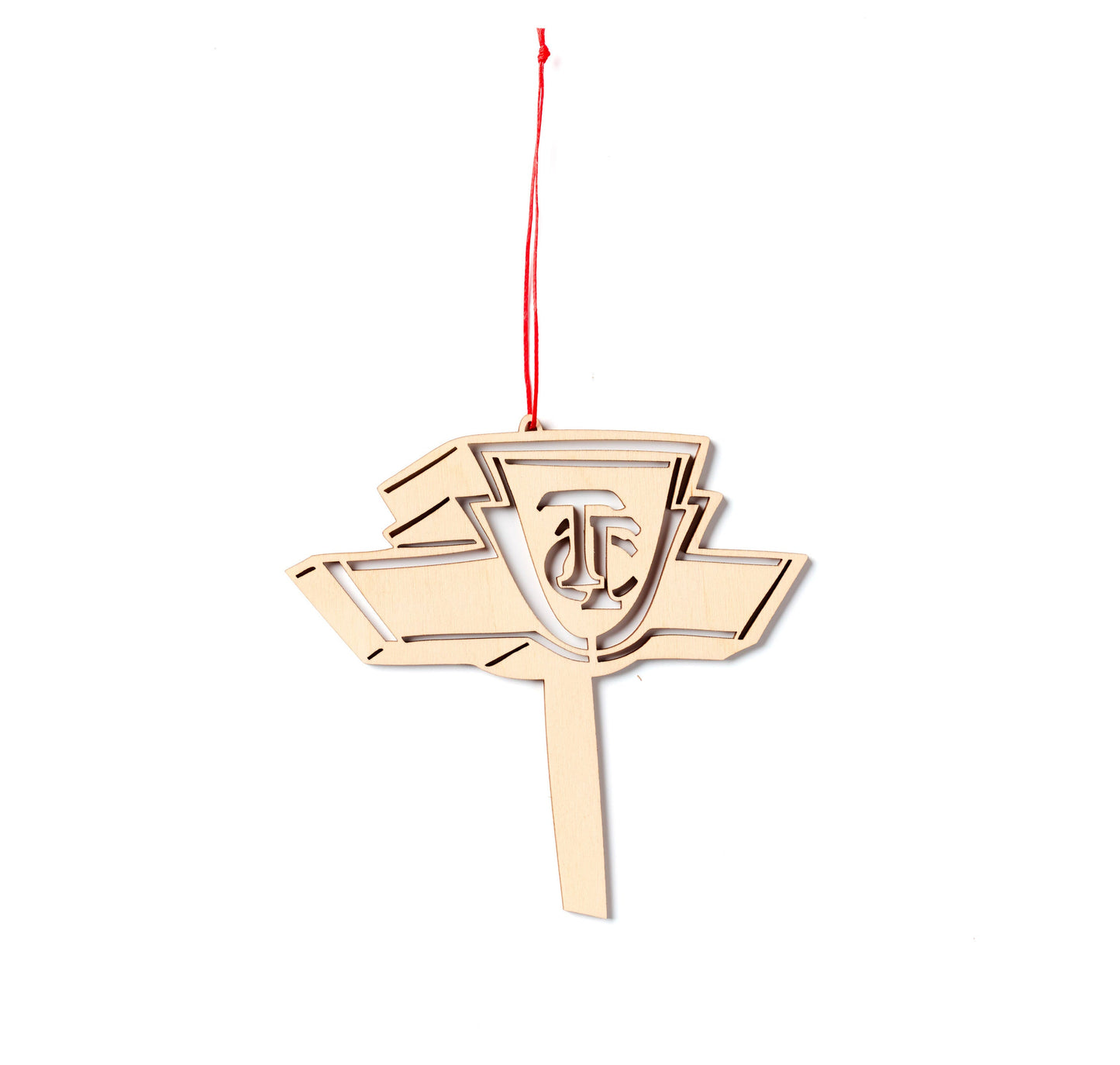 Transit Entrance Sign Ornament
