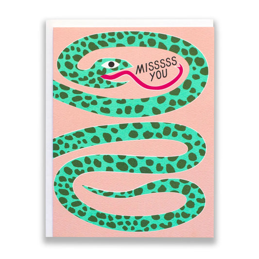Misssss You Greeting Card