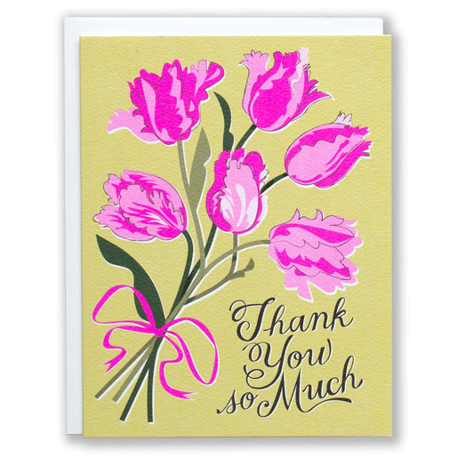 Thank You Tulips Card