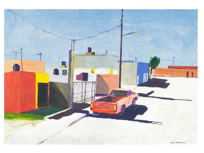 San Luis Potosi, Mexico - A3 Poster - Nao Tatsumi