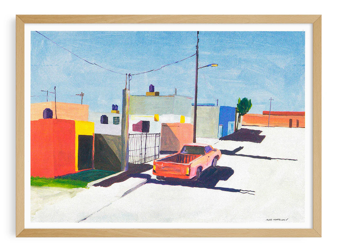 San Luis Potosi, Mexico - A3 Poster - Nao Tatsumi