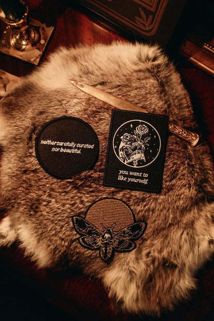 Embroidered Patch - "nor beautiful"