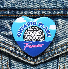Ontario Place Forever Heart Button
