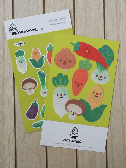 Veggies Sticker Sheet