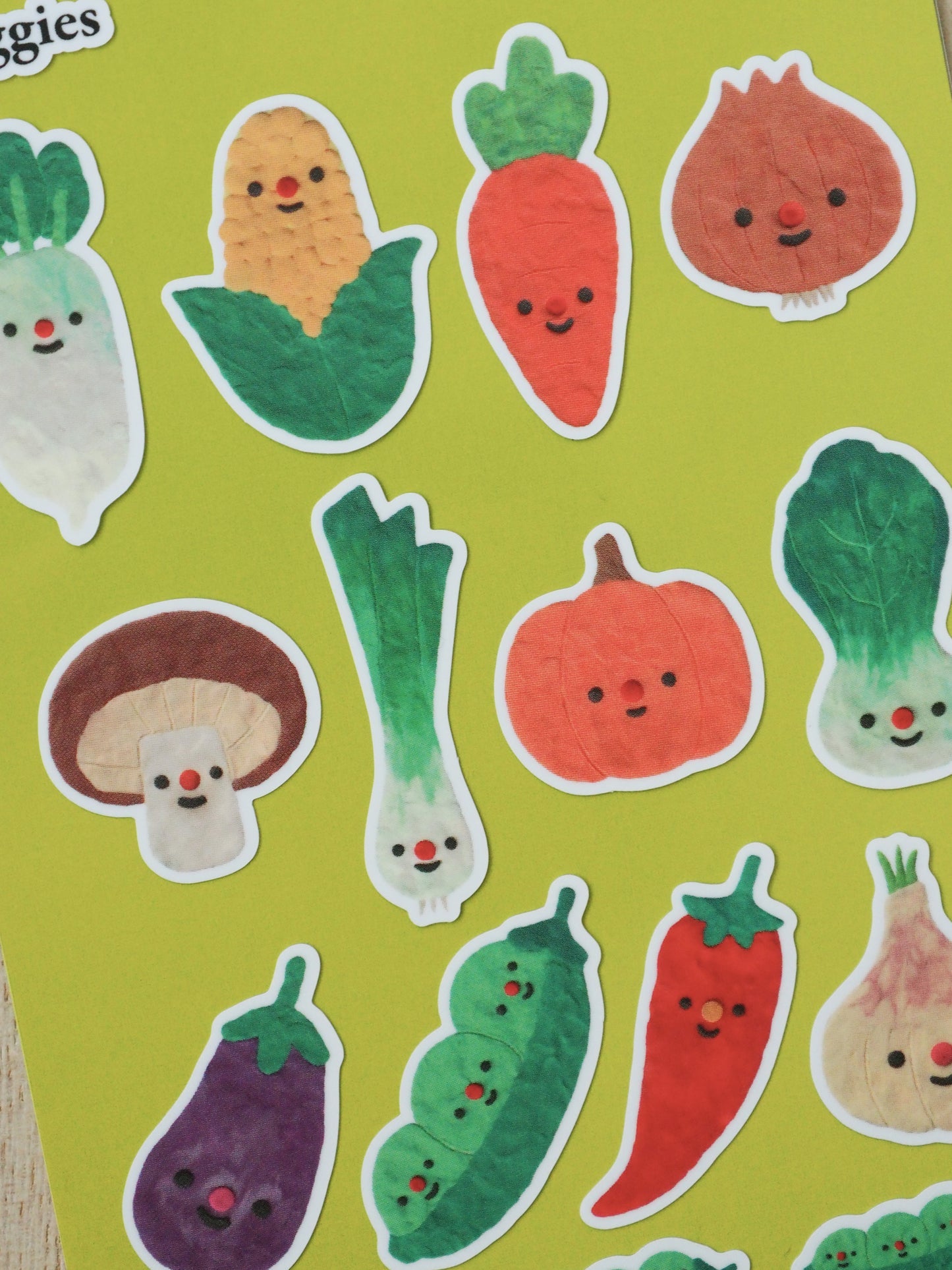 Veggies Sticker Sheet