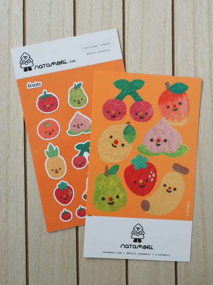 Fruits Sticker Sheet