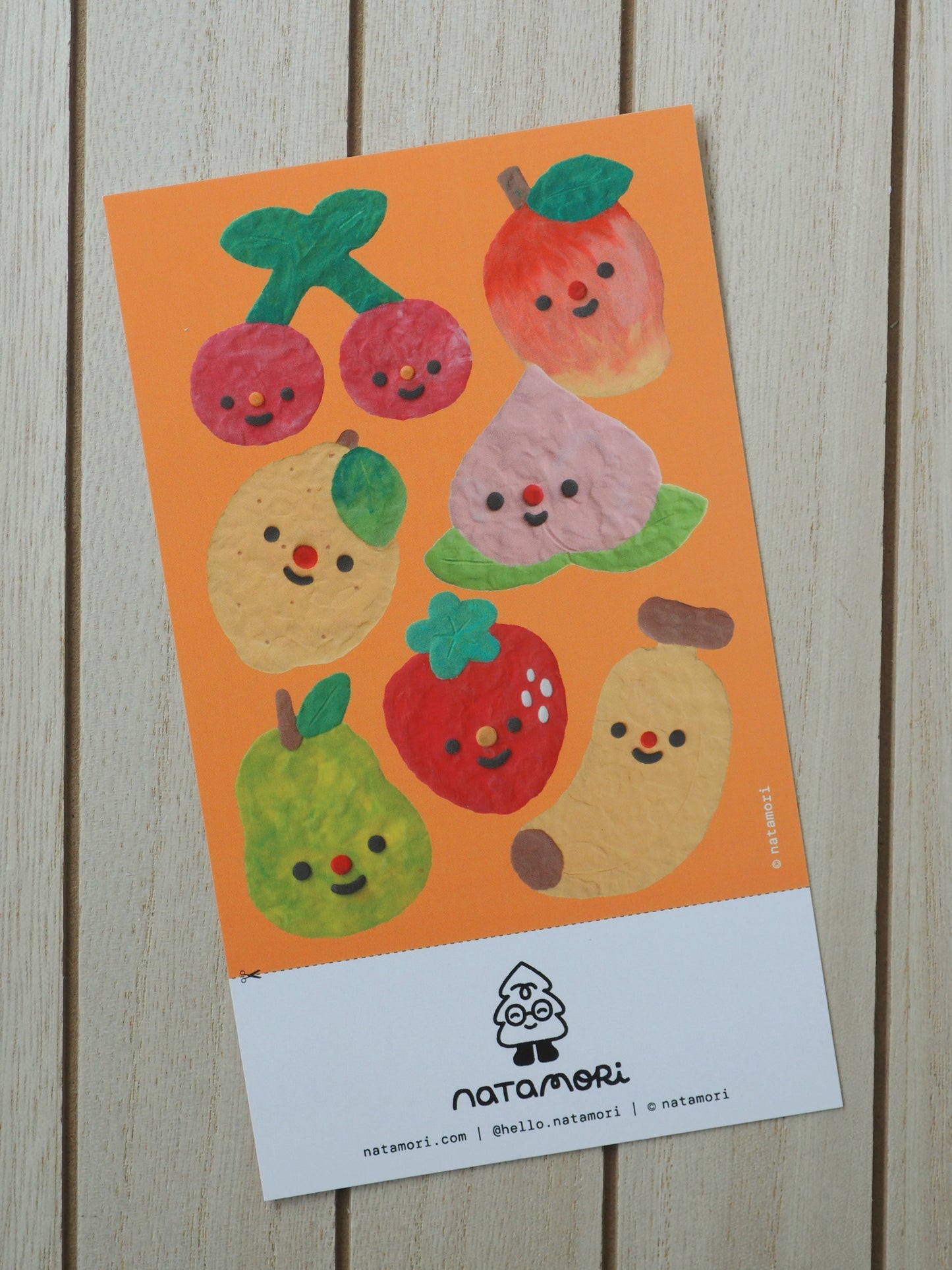 Fruits Sticker Sheet