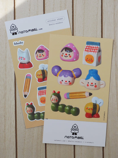 Blushy Sticker Sheet