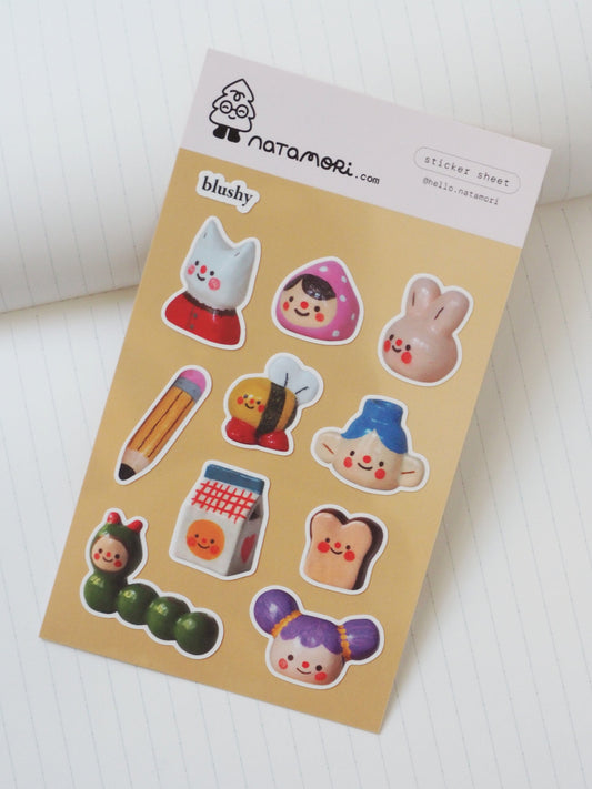 Blushy Sticker Sheet