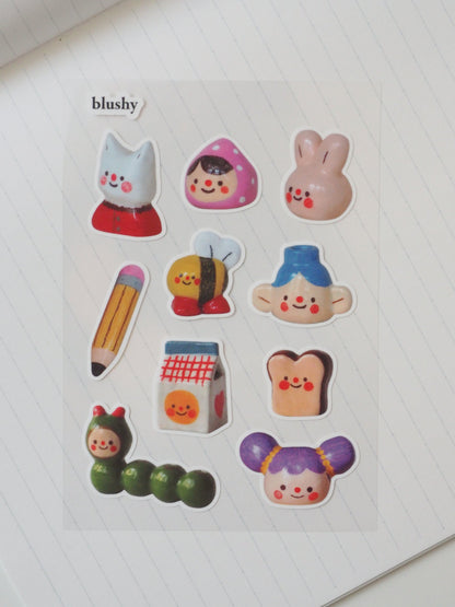 Blushy Sticker Sheet
