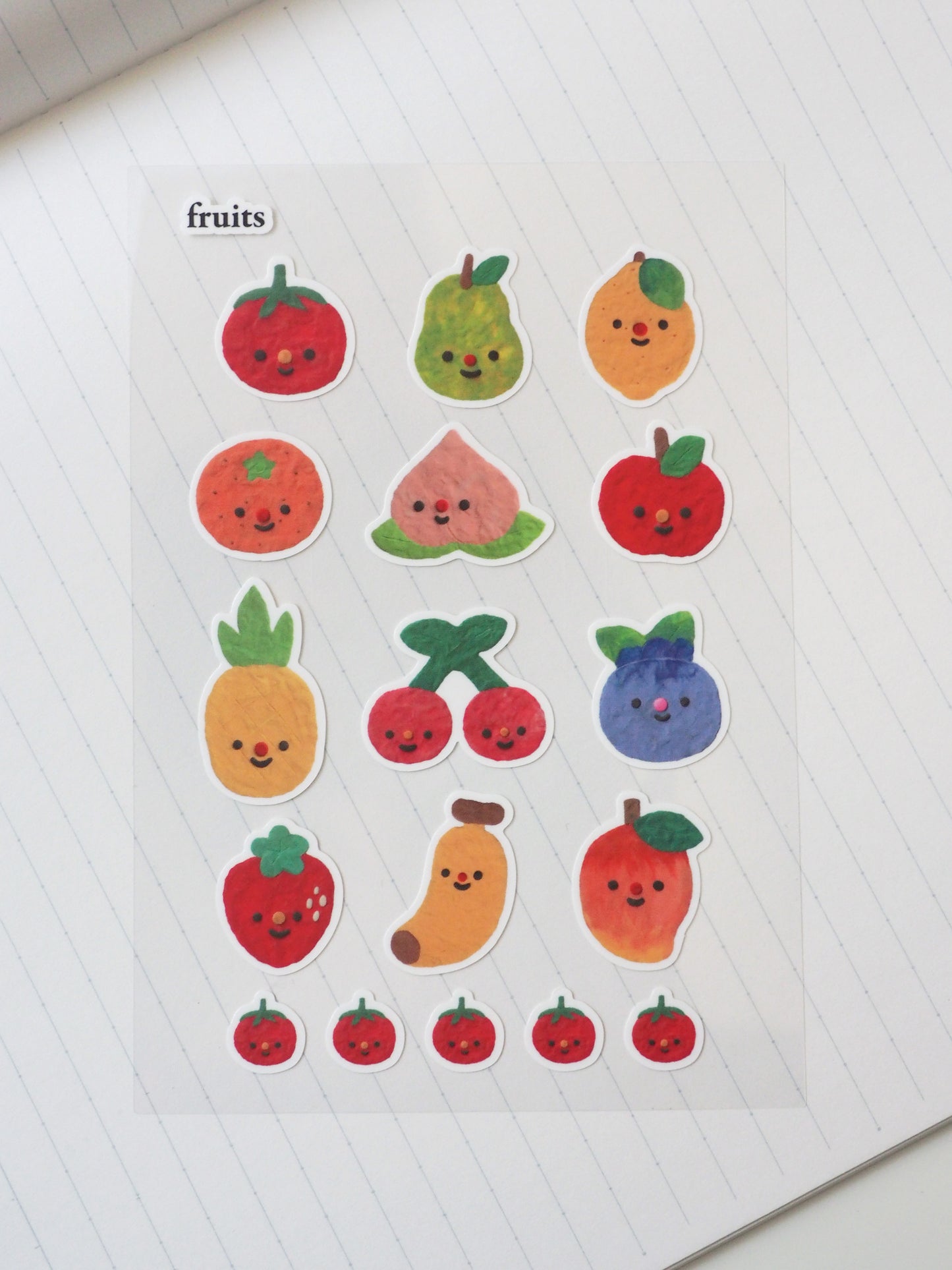 Fruits Sticker Sheet