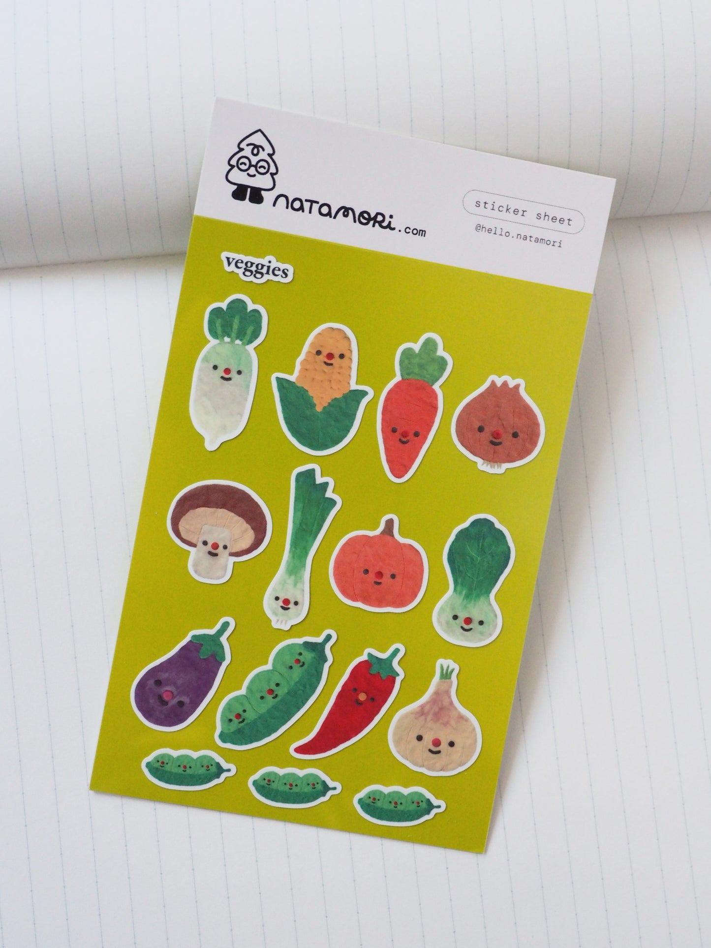 Veggies Sticker Sheet