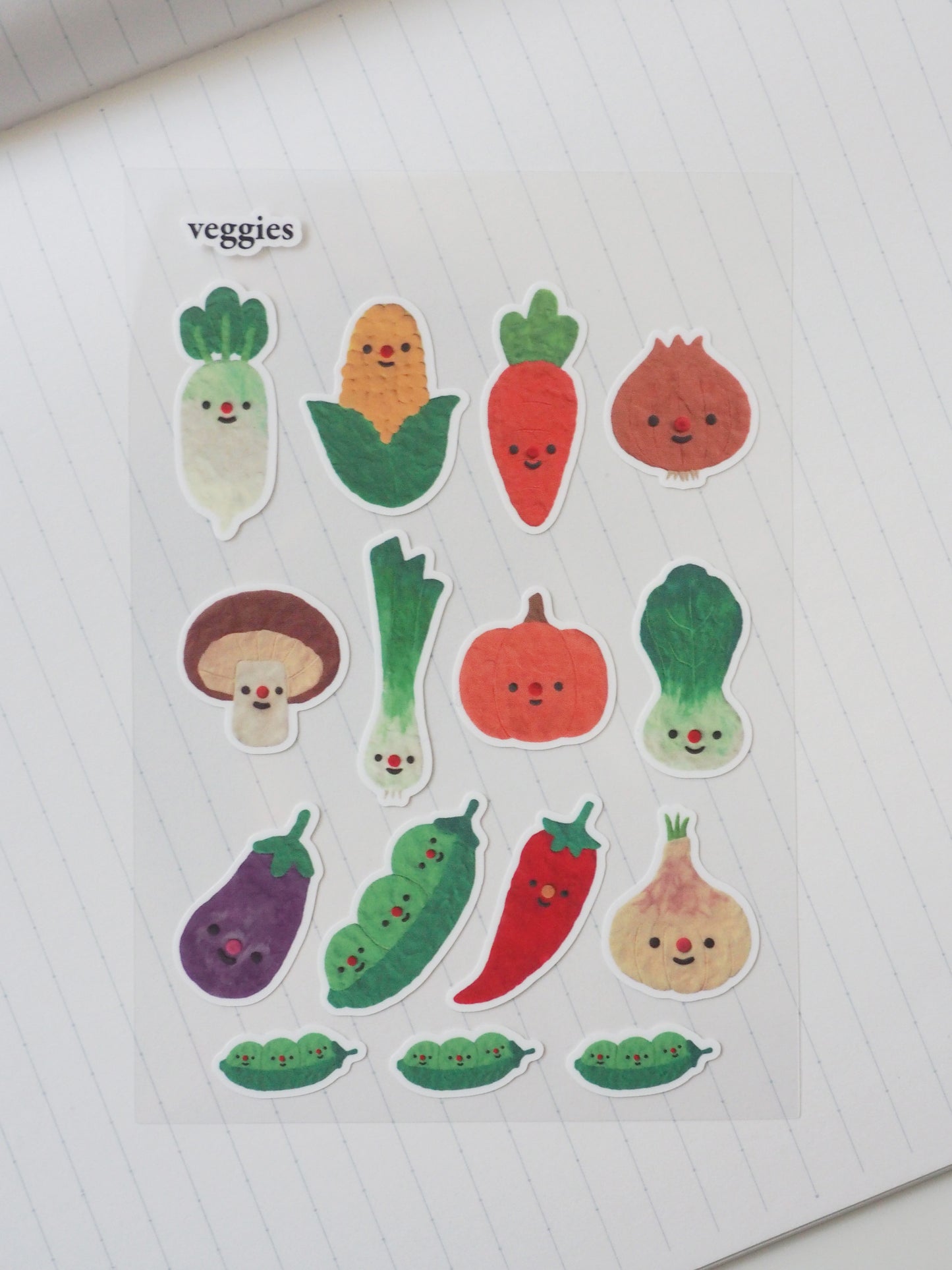 Veggies Sticker Sheet