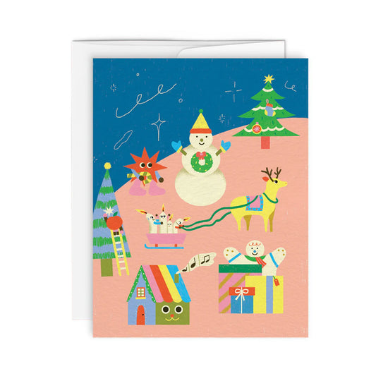 Holiday Fun Greeting Card
