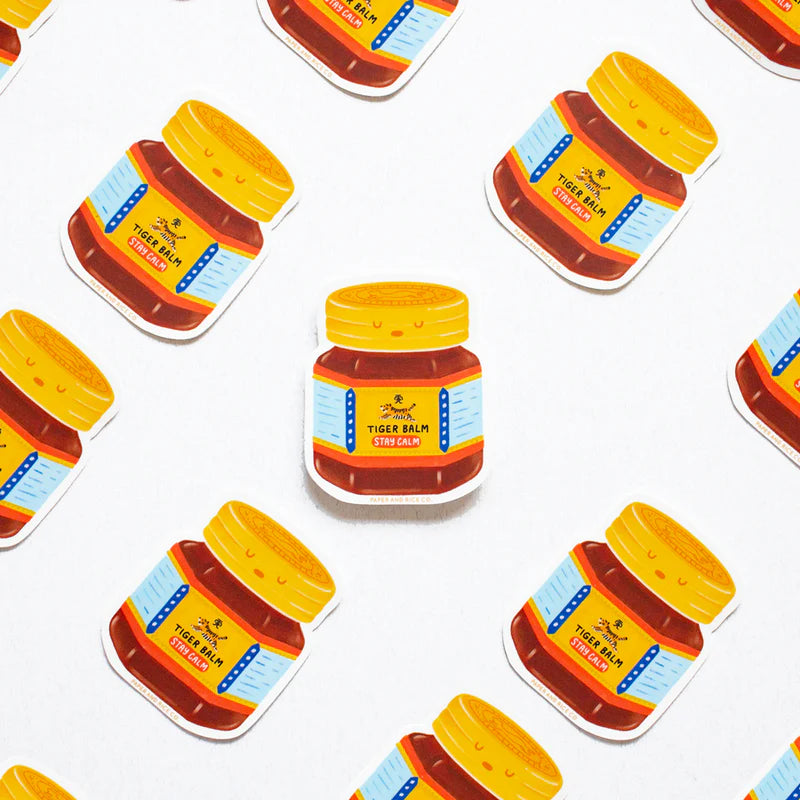 Tiger Balm Sticker
