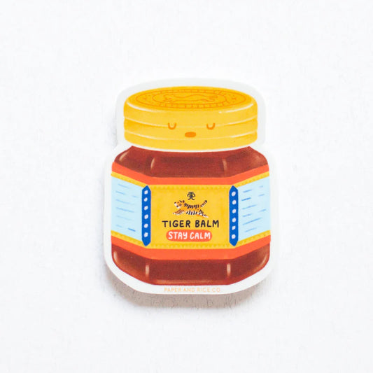 Tiger Balm Sticker