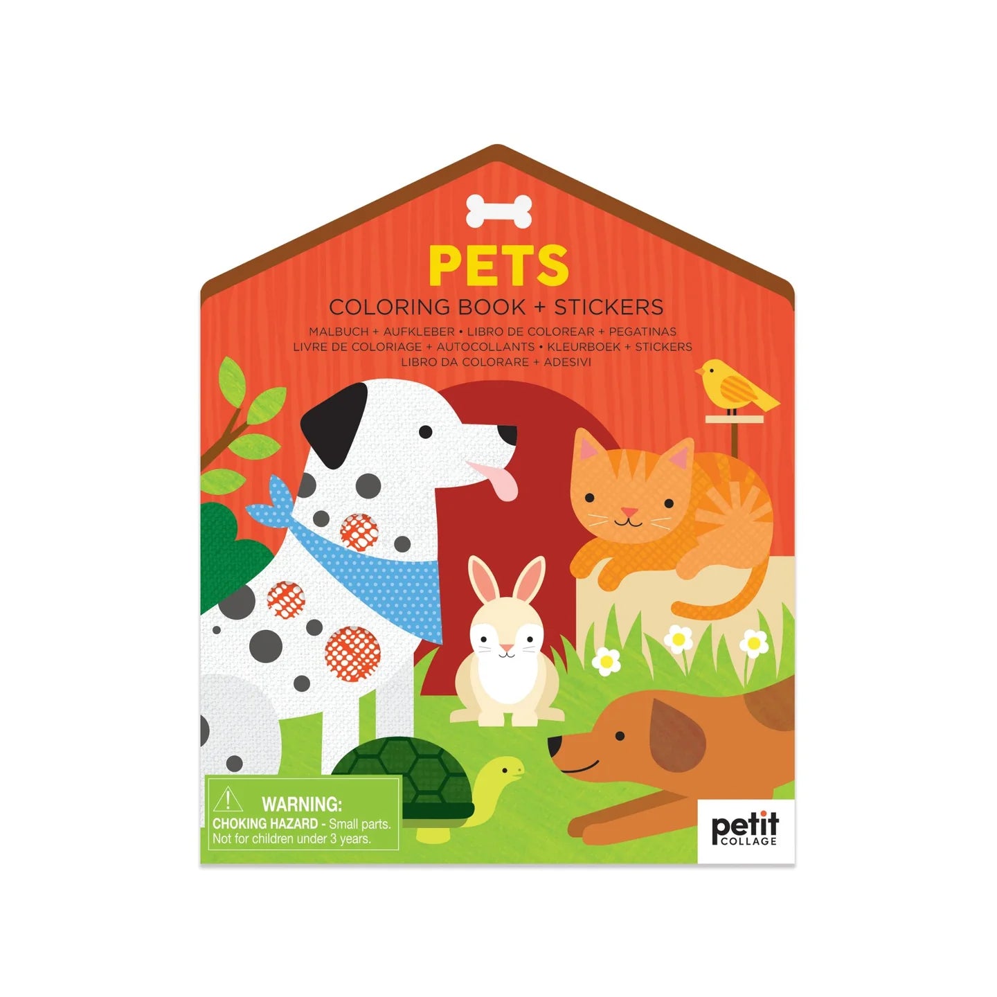 Pets Colouring and Sticker Book