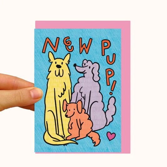 New Pup Greeting Card