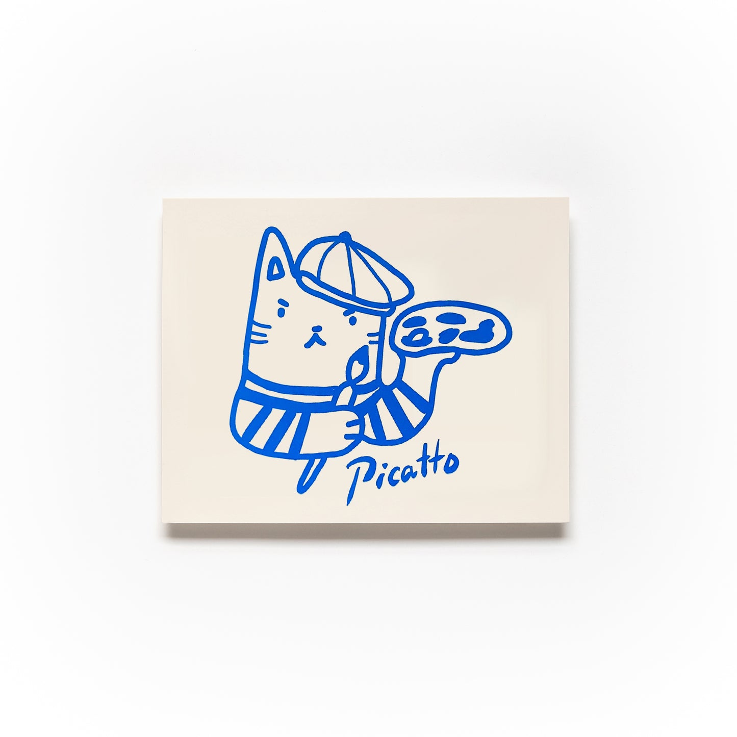 Picatto (Picasso Cat) Mini Print