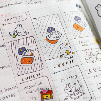 Sick Day Planner Sticker Sheet