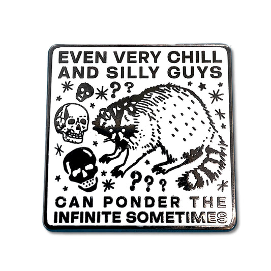 Ponder the Infinite Enamel Pin