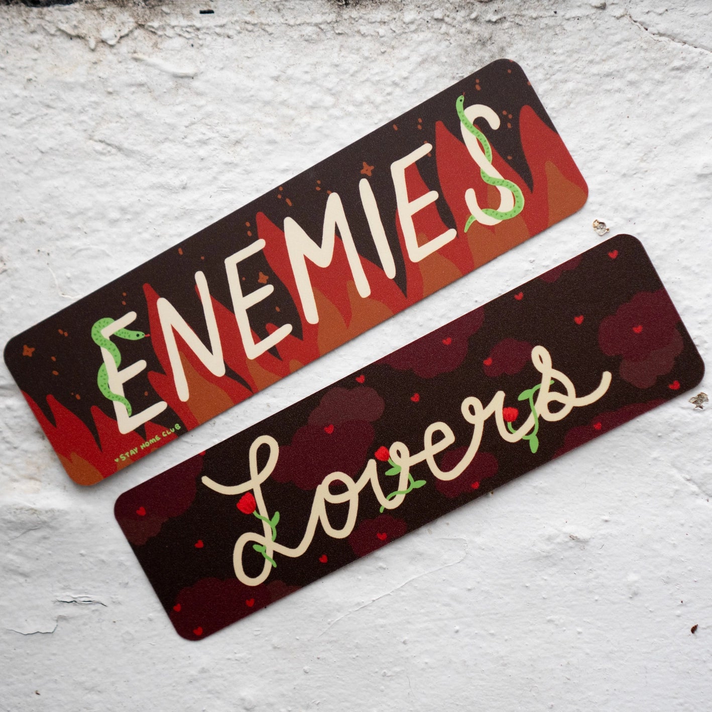 Enemies to Lovers Bookmark