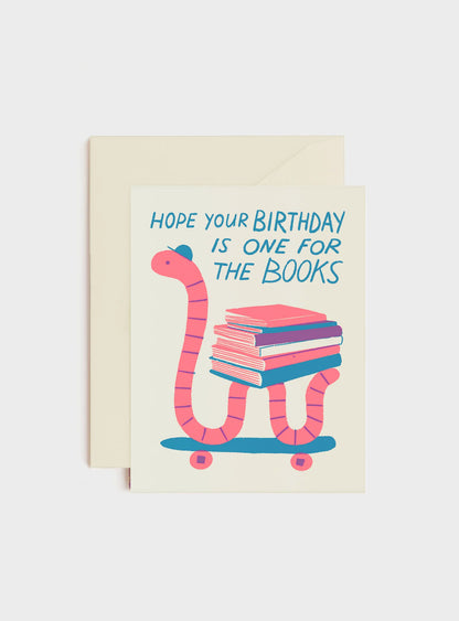 One for the Books Greeting Card
