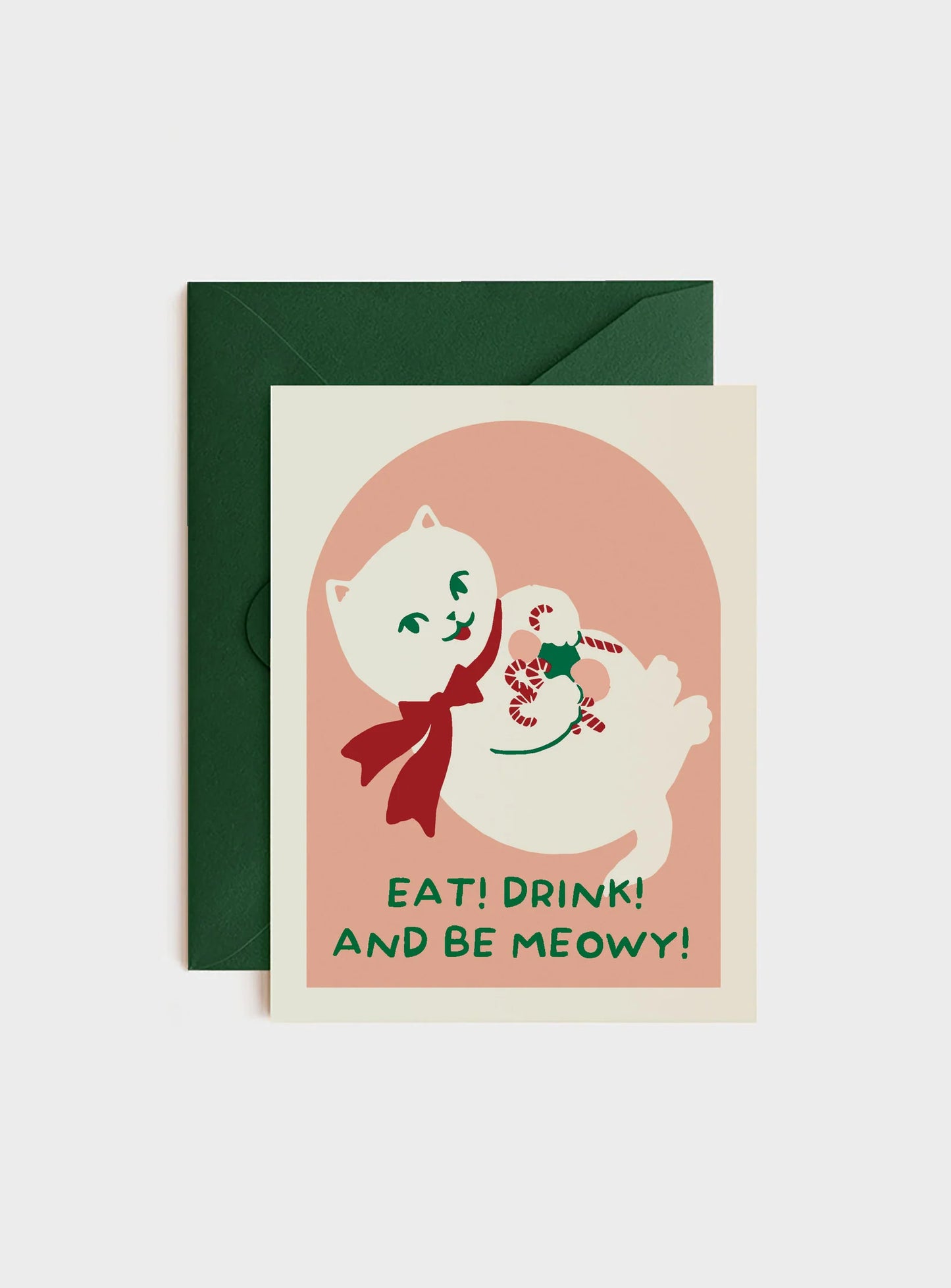 Eat, Drink and be Meowy, Holiday Card