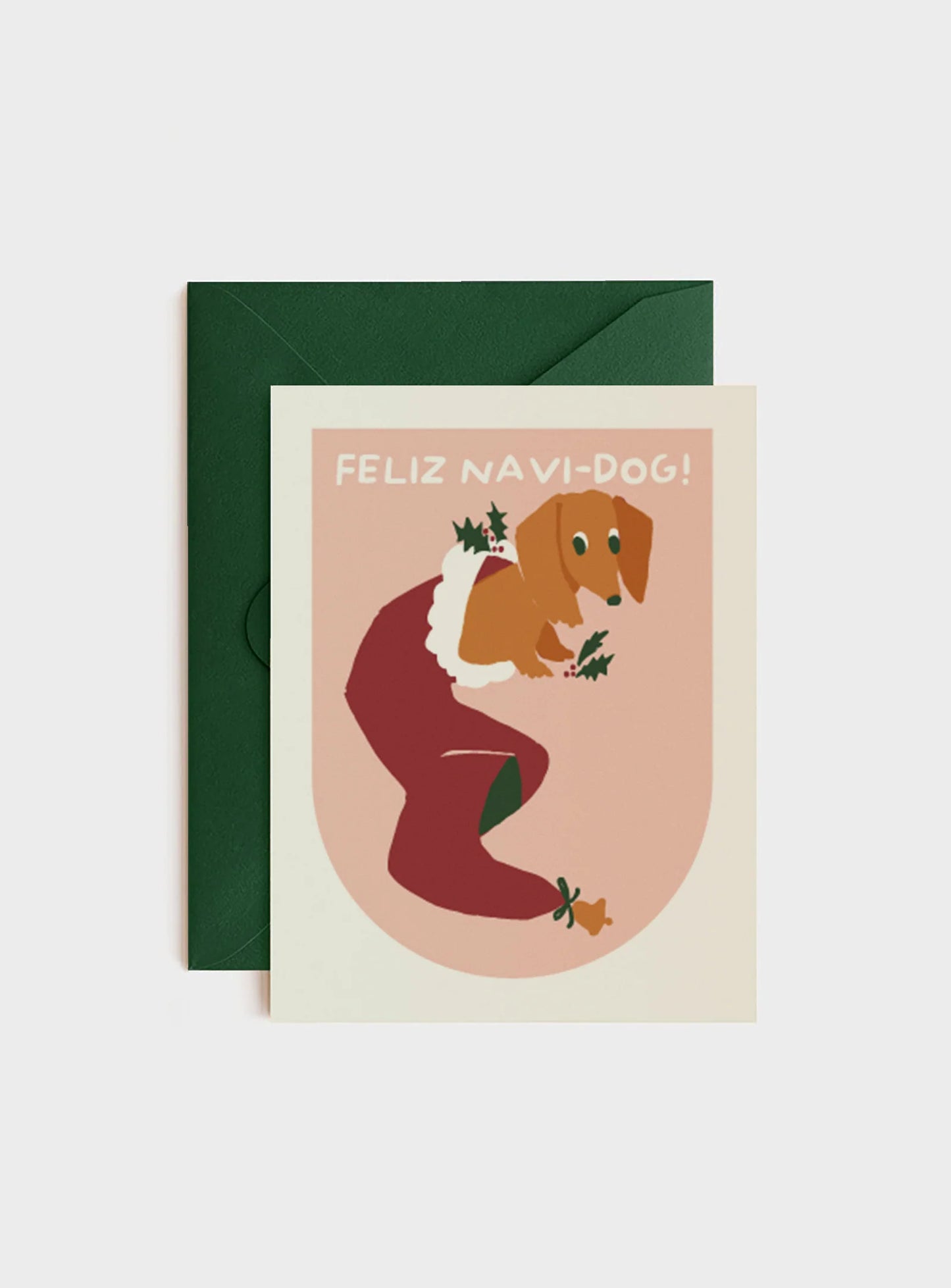 Christmas Critter Dog Holiday Card