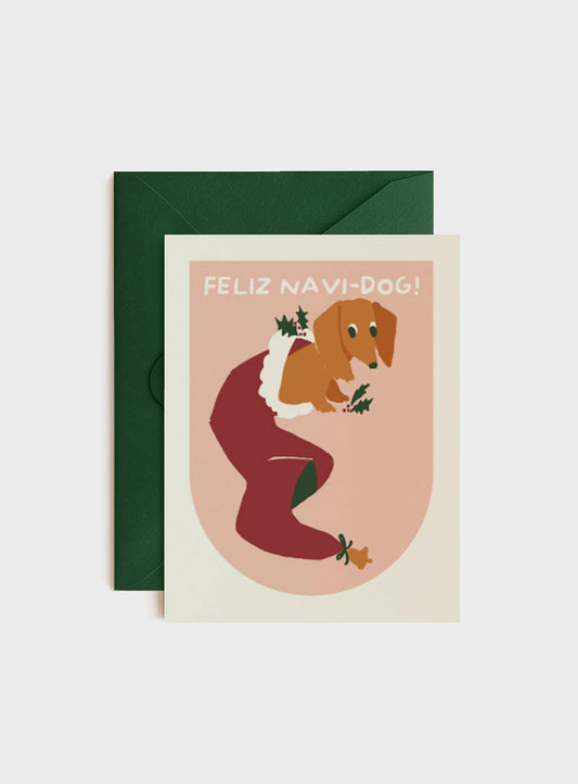 Christmas Critter Dog Holiday Card