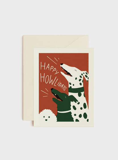 Happy Howlidays, Holiday Card