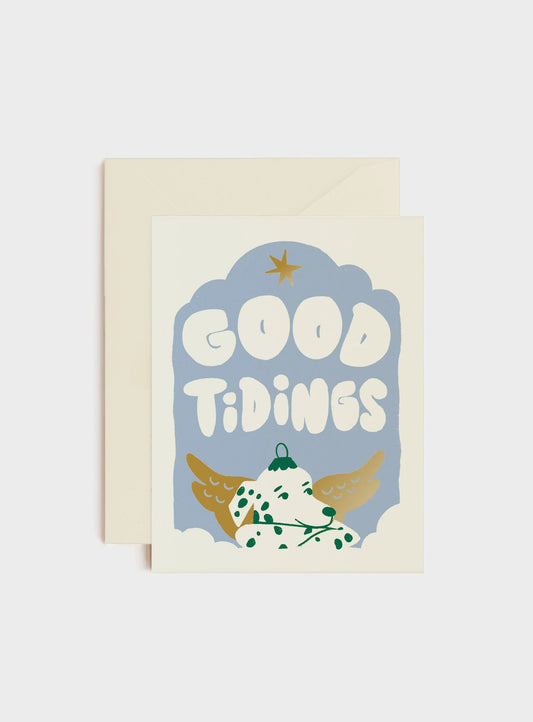 Good Tidings (Dog), Holiday Card