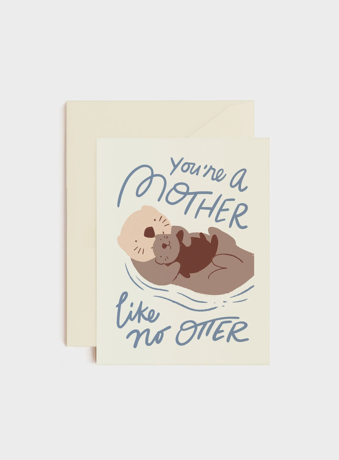 Mother Like No Otter Greeting Card