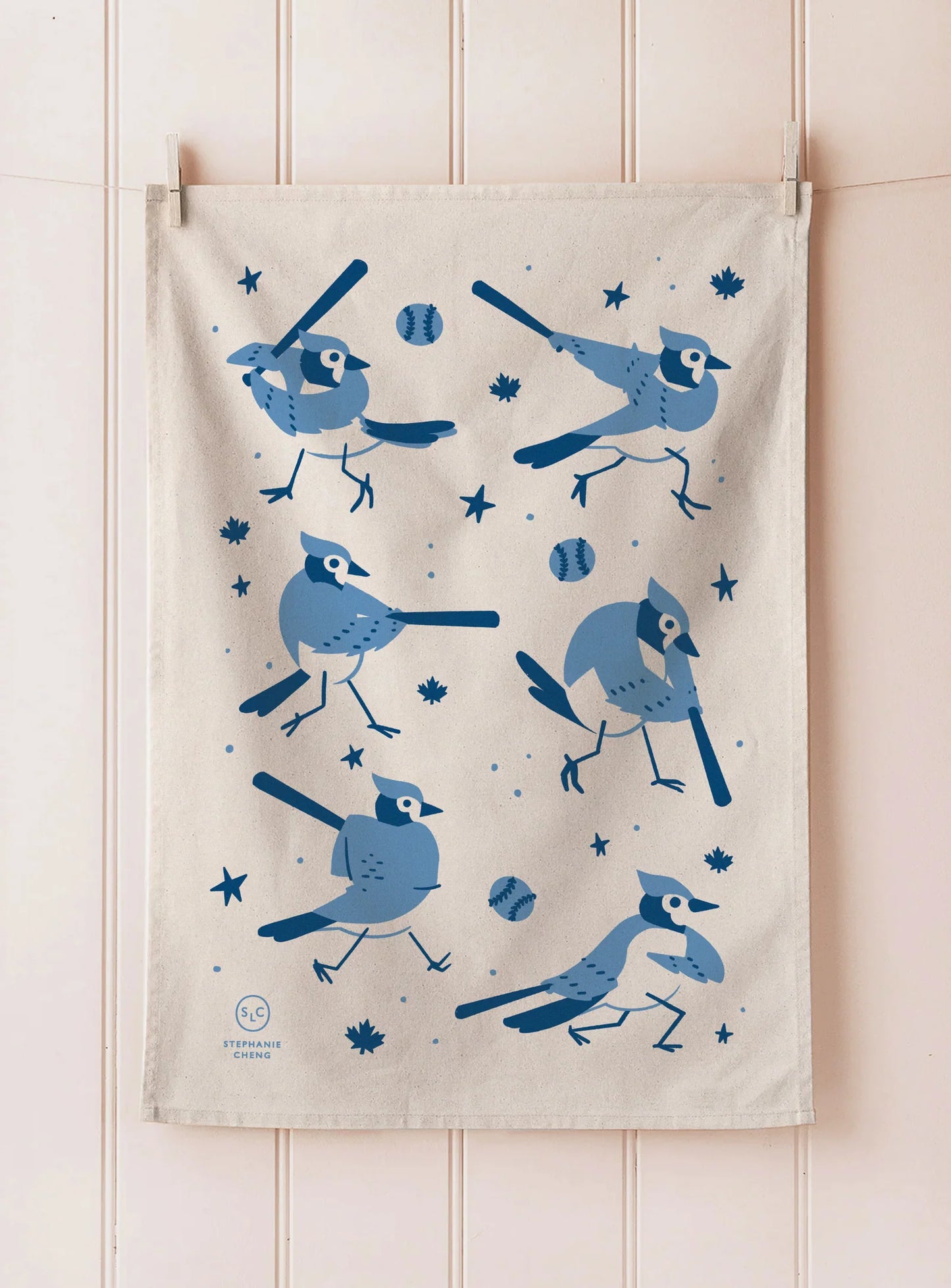 Blue Jays, Tea Towel