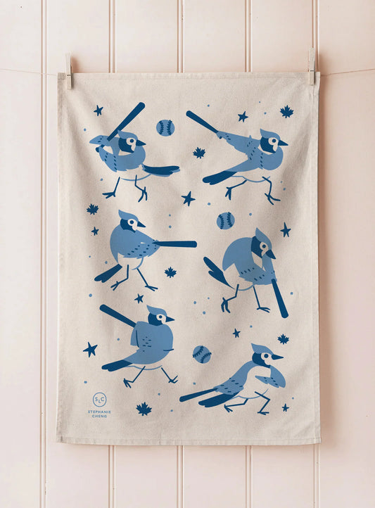 Blue Jays, Tea Towel