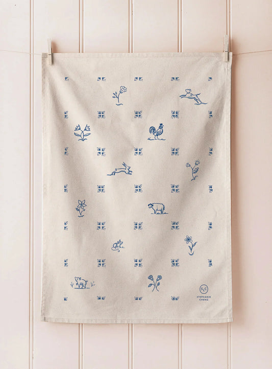 Delft, Tea Towel