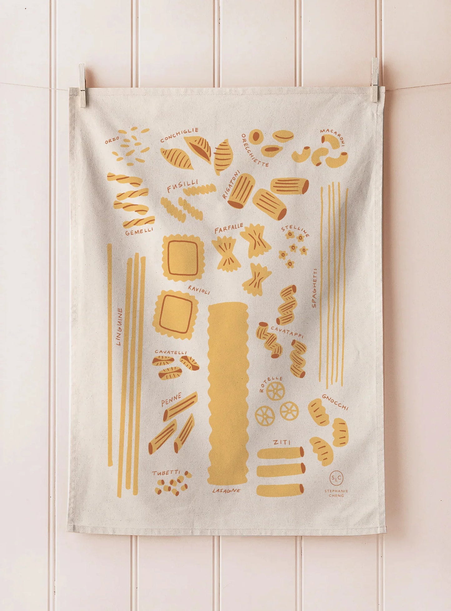 Pasta, Tea Towel