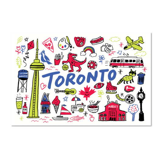 Top Toronto Postcard