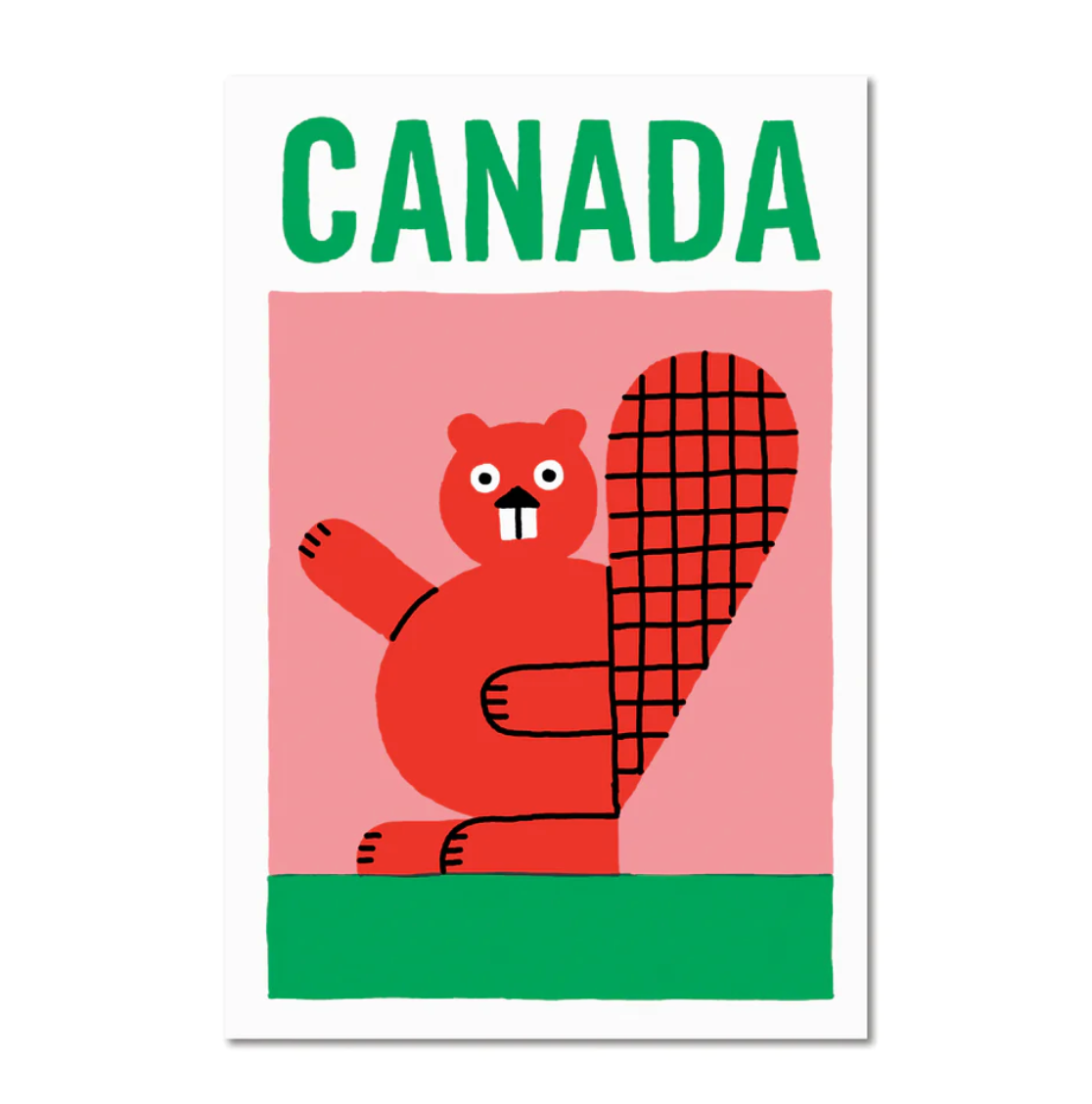 Canada Beaver Postcard