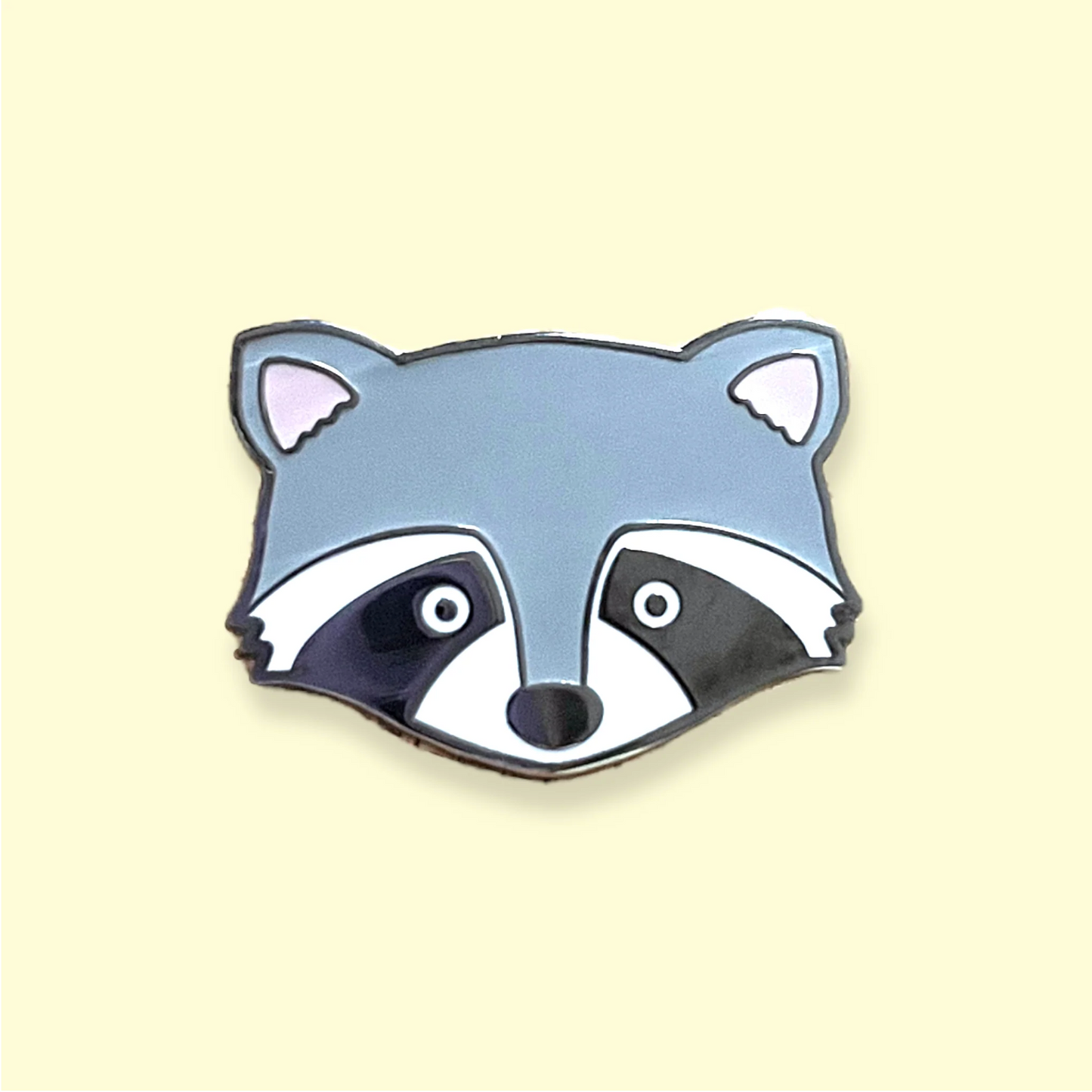 Raccoon Enamel Pin